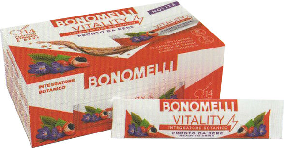 bonomelli srl integratore botanico vitality 14 sticks