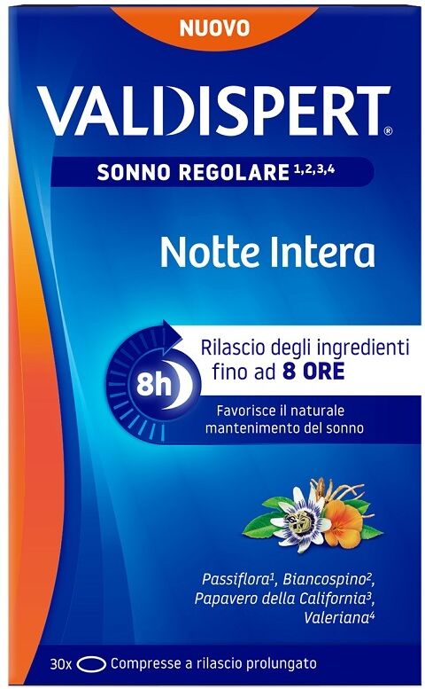 vemedia pharma srl valdispert notte intera 30 compresse