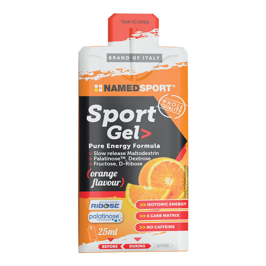 namedsport srl sport gel orange 25 ml