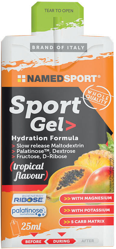 namedsport srl sport gel tropical 25 ml