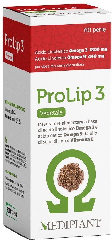 mediplant prolip 3 vegetale 60 perle