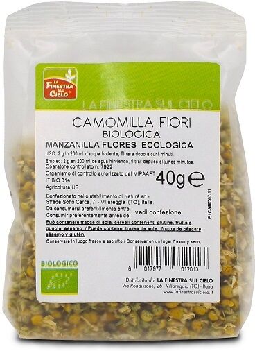 LA FINESTRA SUL CIELO Fsc camomilla fiori int.bio40g