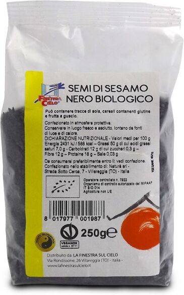 LA FINESTRA SUL CIELO Fsc sesamo nero 250g