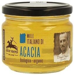 ALCE NERO Miele acacia italiana bio 300g