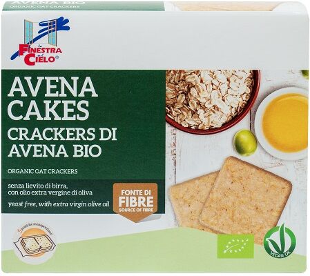 LA FINESTRA SUL CIELO Fsc crackers avena 250g