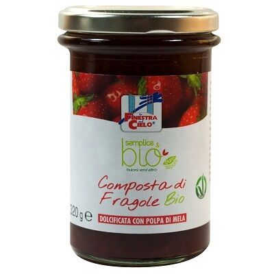 LA FINESTRA SUL CIELO Fsc composta fragole 320g