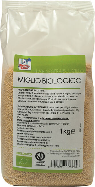 LA FINESTRA SUL CIELO Fsc miglio 1kg