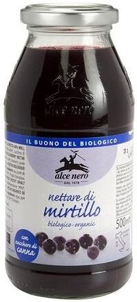 ALCE NERO Alce nett.mirtillo bio 500ml