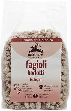 ALCE NERO Fagioli borlotti bio 400g alce