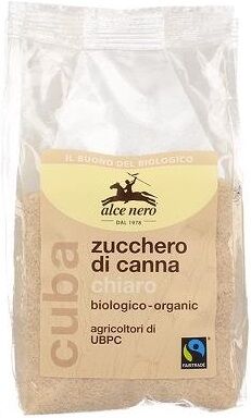 ALCE NERO Zucchero canna chiaro bio