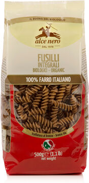 ALCE NERO Alce fusilli 100%farro int.bio