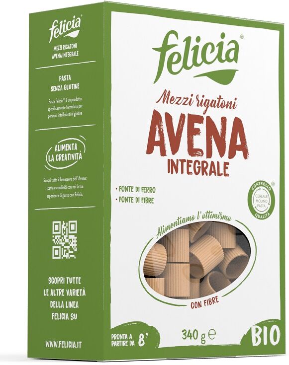 felicia mezzi rigatoni avena 340 g