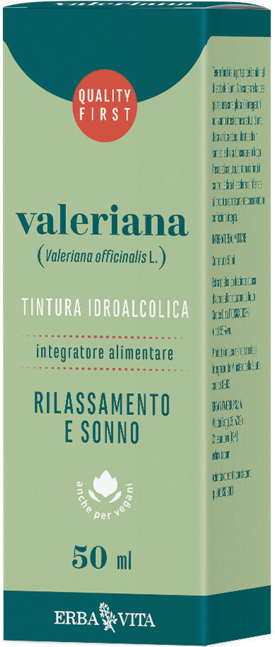 Erba Vita Valeriana radici soluzione idroalcolica 50 ml