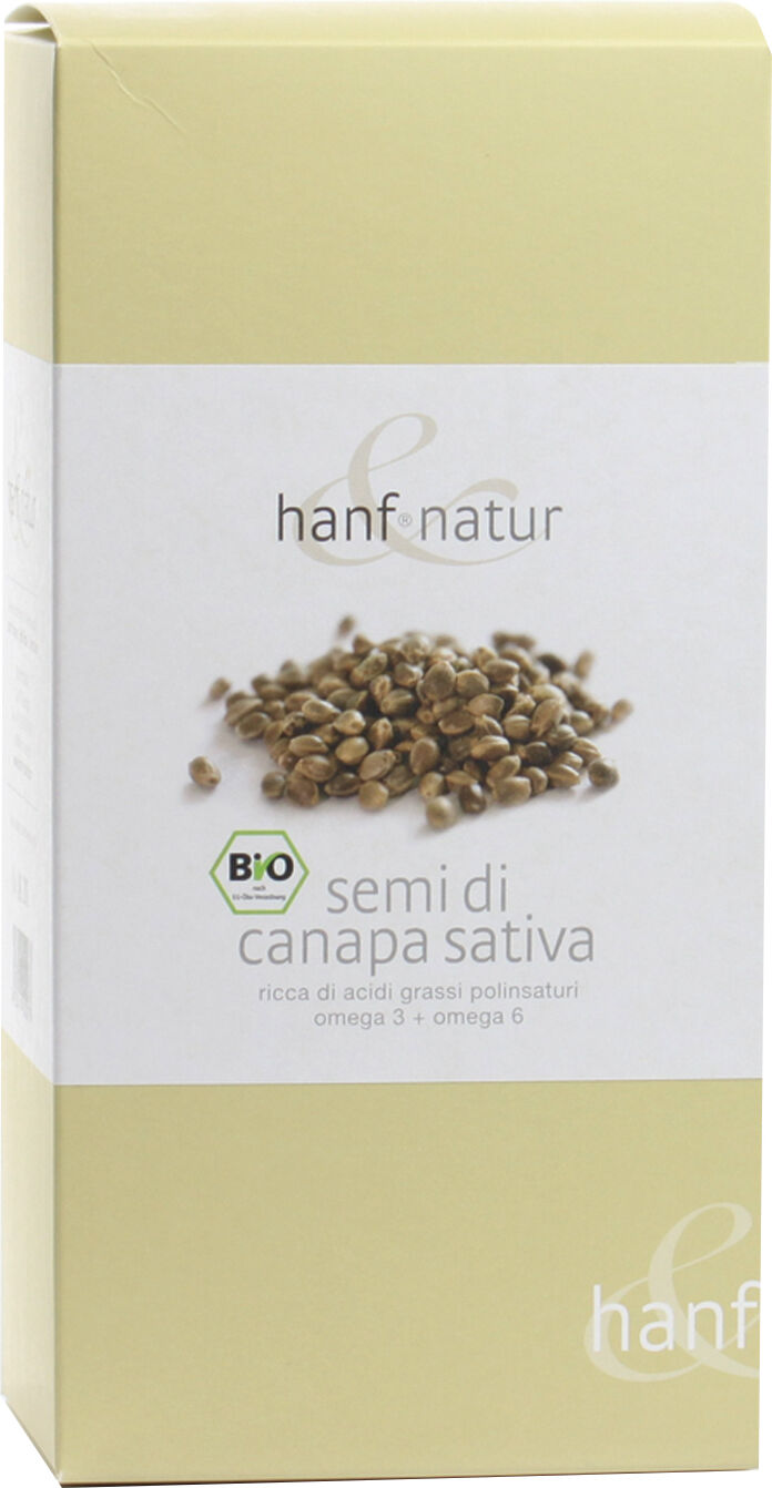 erbavoglio Hanf natur canapa sativa semi decorticati bio 150 g