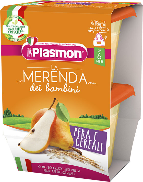 PLASMON mer.pera-cer.2x120g