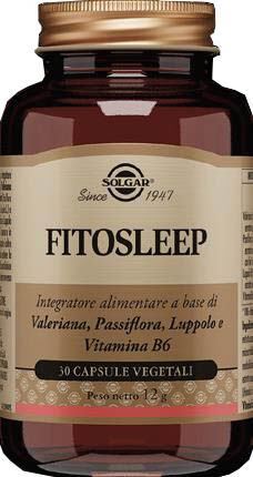 SOLGAR Fitosleep 30 capsule vegetali