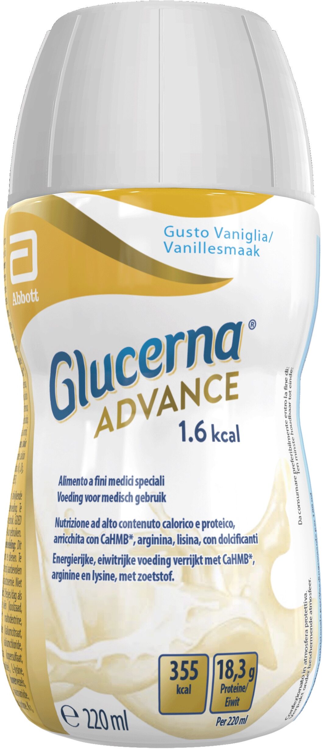 Abbott Glucerna advance 1,6 vaniglia 220 ml