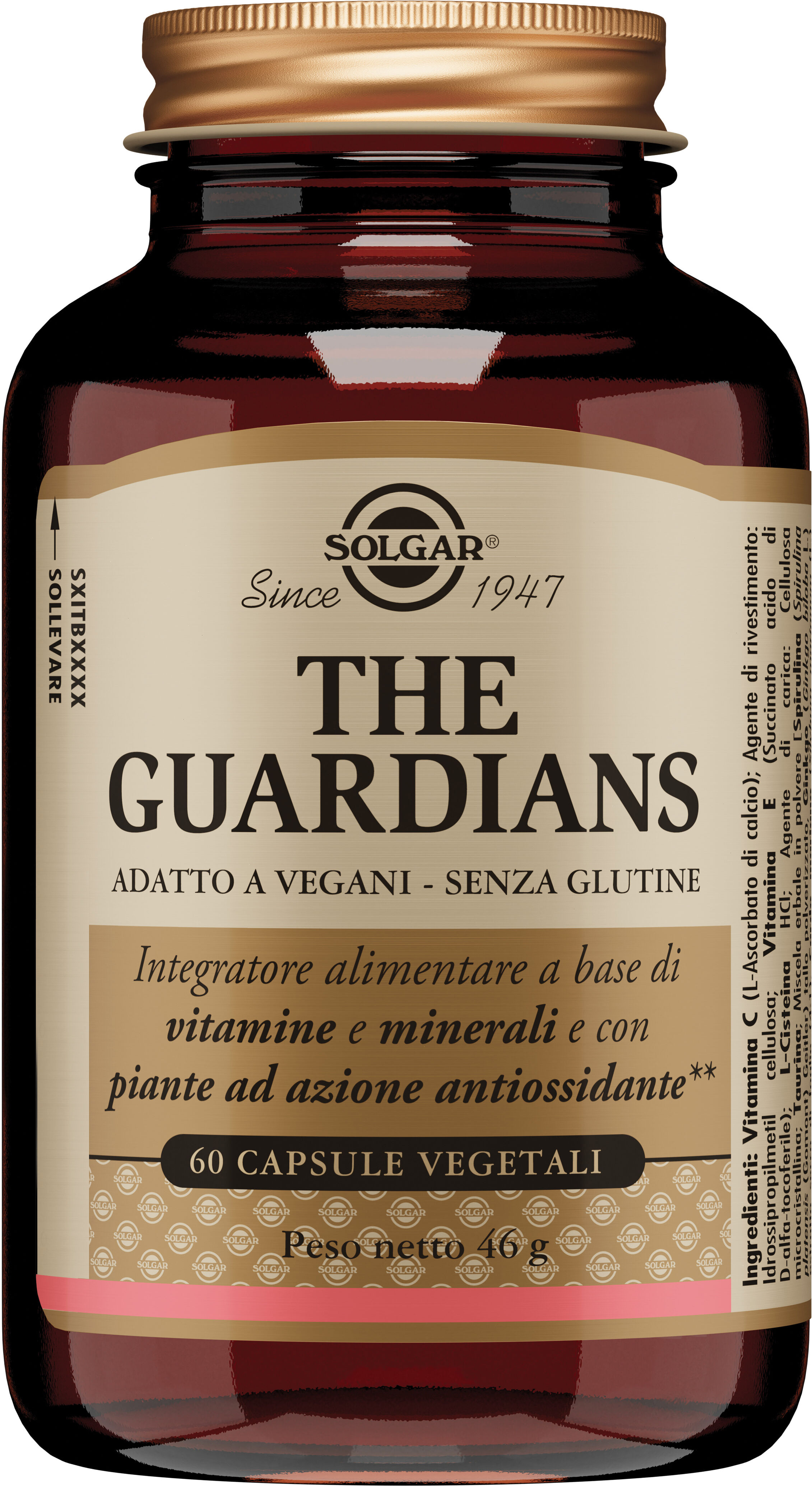 SOLGAR ITALIA MULTINUTR SPA The guardians 60 capsule vegetali