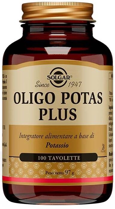 SOLGAR Oligo potas plus 100 tavolette