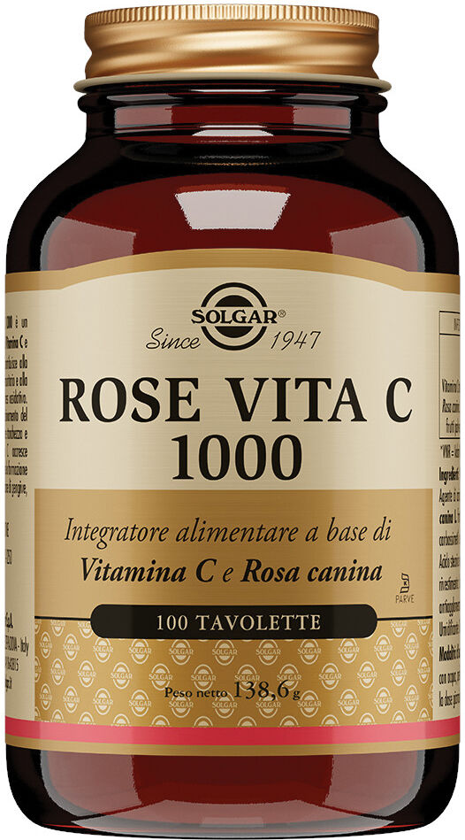 SOLGAR Rose vita c 1000 100 tavolette