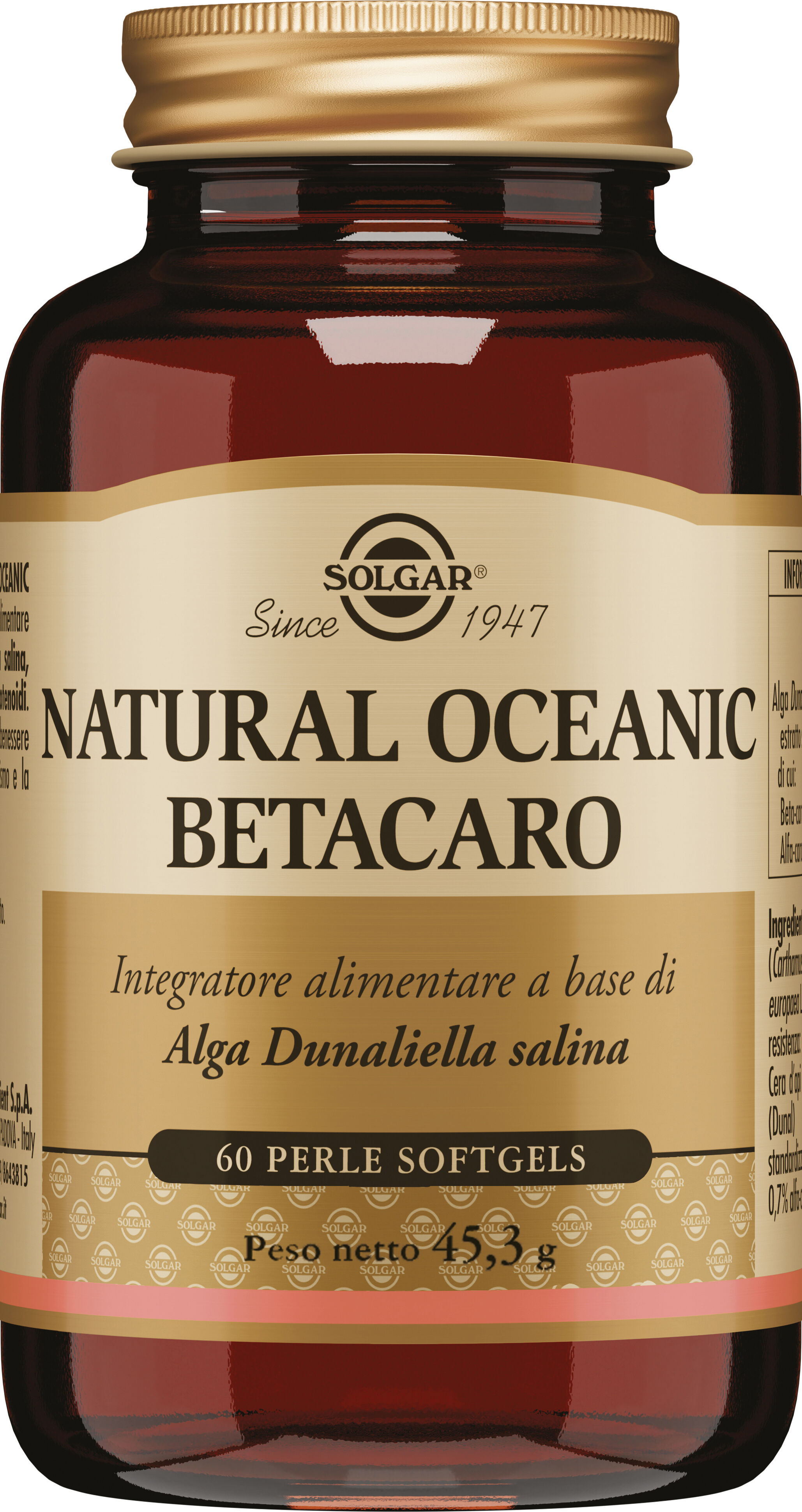 SOLGAR Natural oceanic betacaro 60 perle