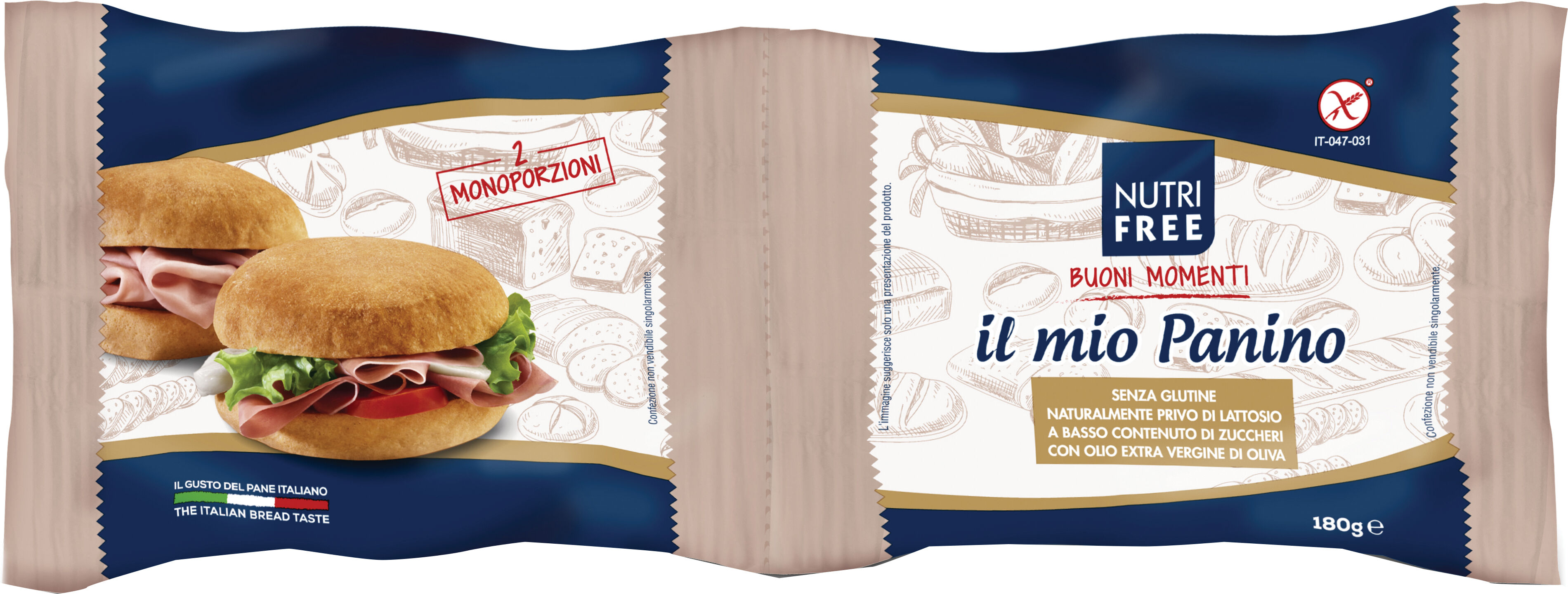 NUTRIFREE il mio panino 2x90g