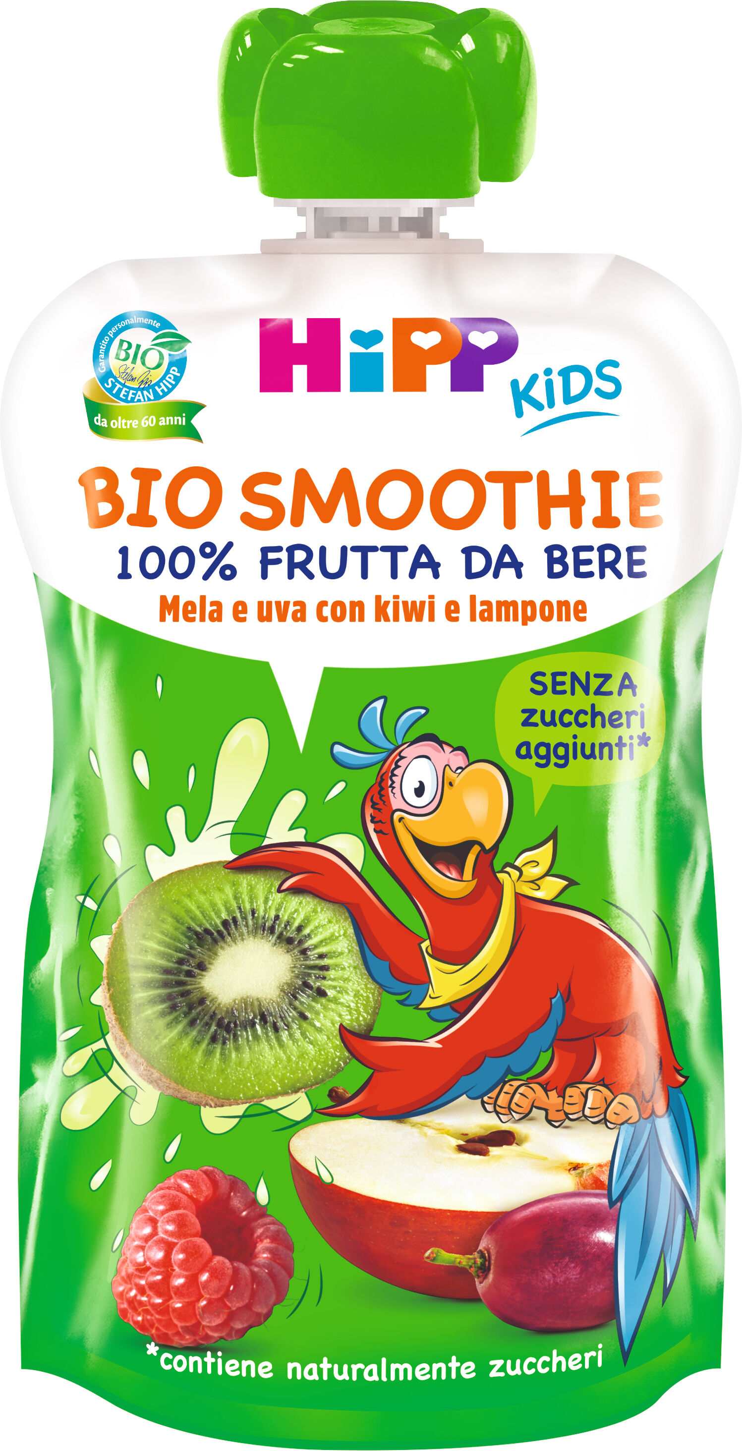 HIPP bio smoothies mela/uva/ki