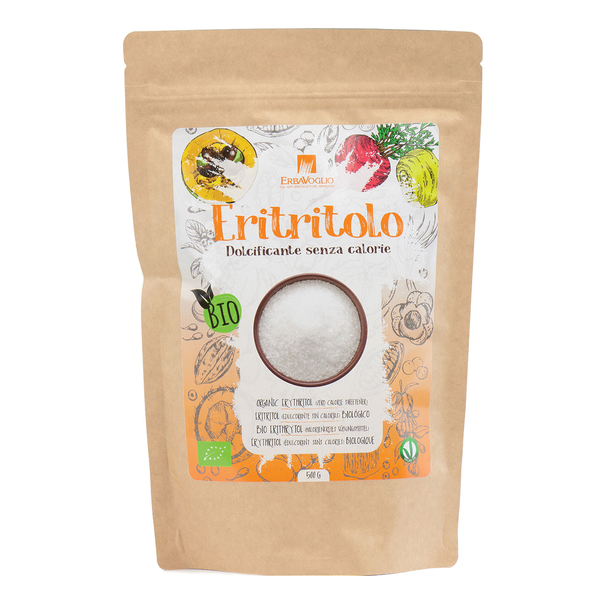 erbavoglio Eritritolo bio 500 g