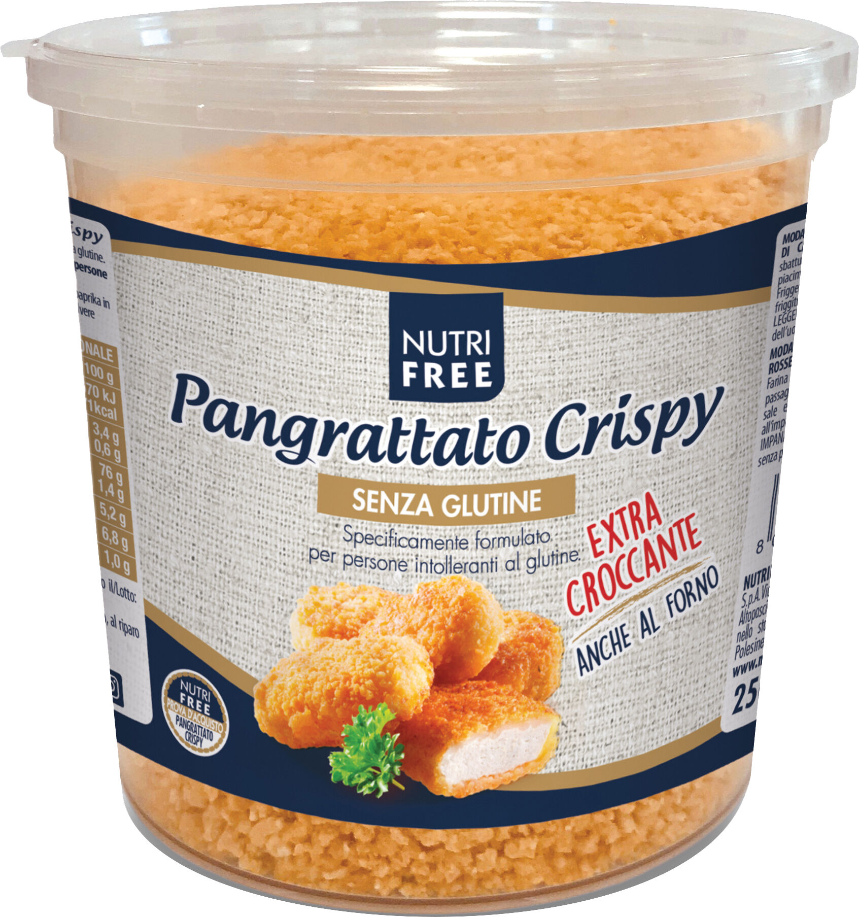 NUTRIFREE pangrattato crispy