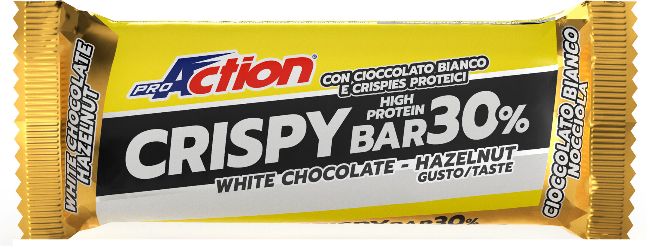 ProAction crispy bar white chocolate 50 g