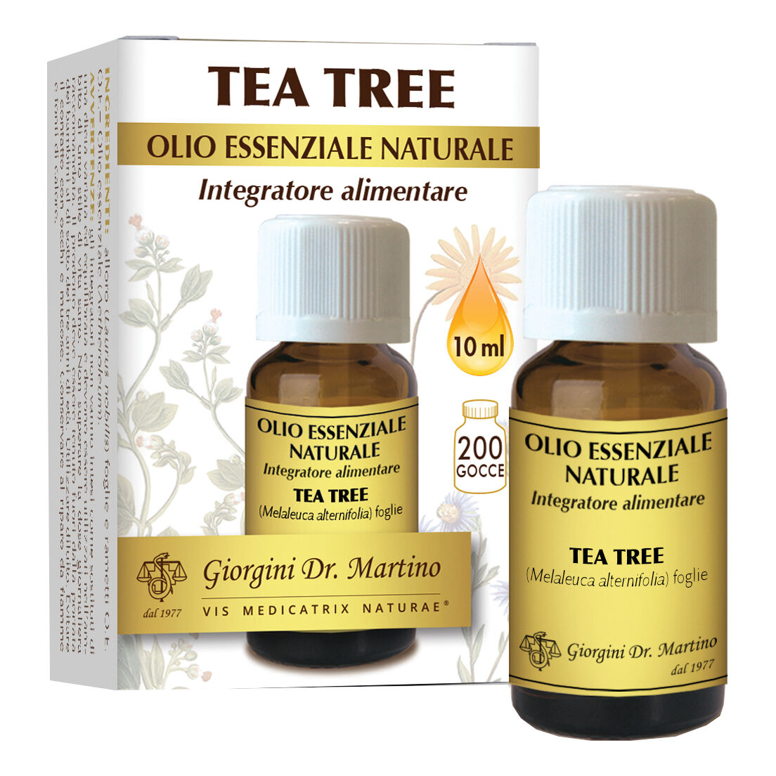 GIORGINI Tea tree olio essenziale naturale 10 ml
