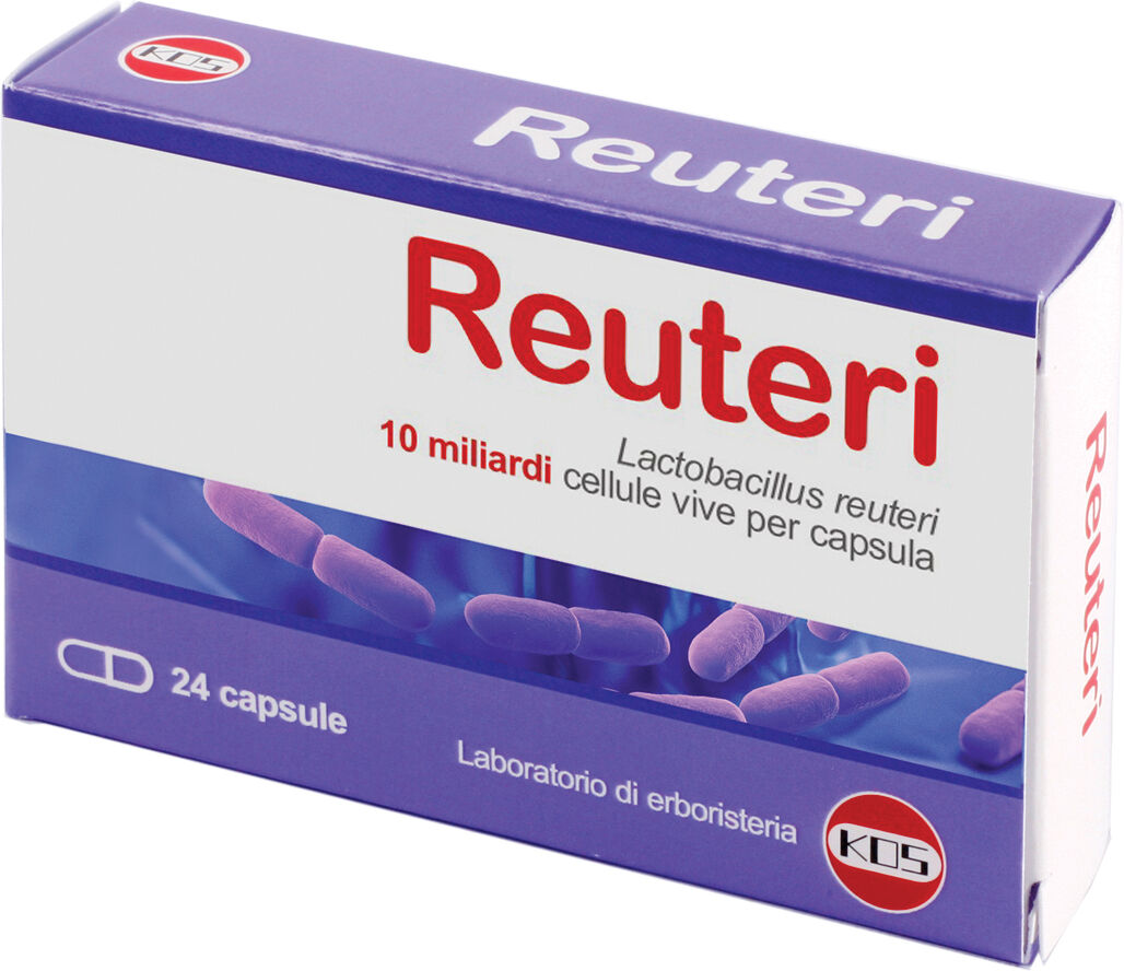 KOS Reuteri 10 miliardi 24 capsule