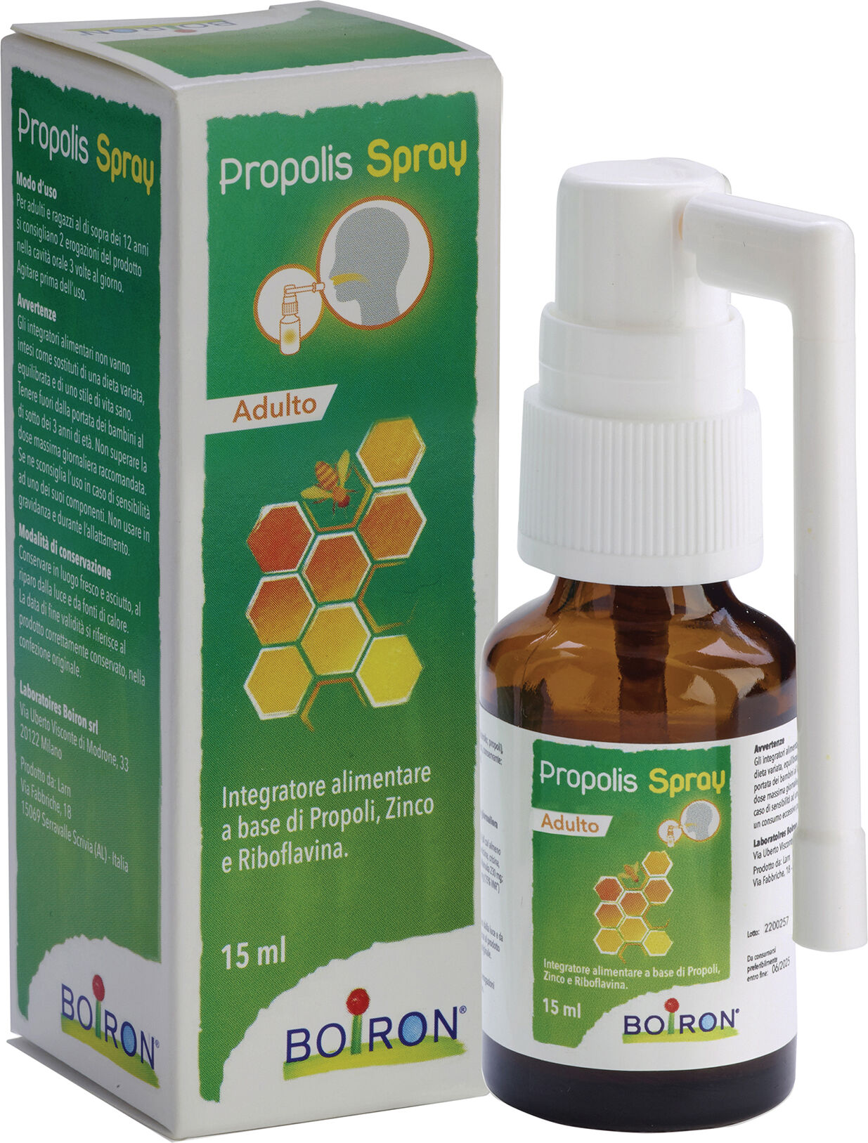 BOIRON Propolis spray adulto 15 ml