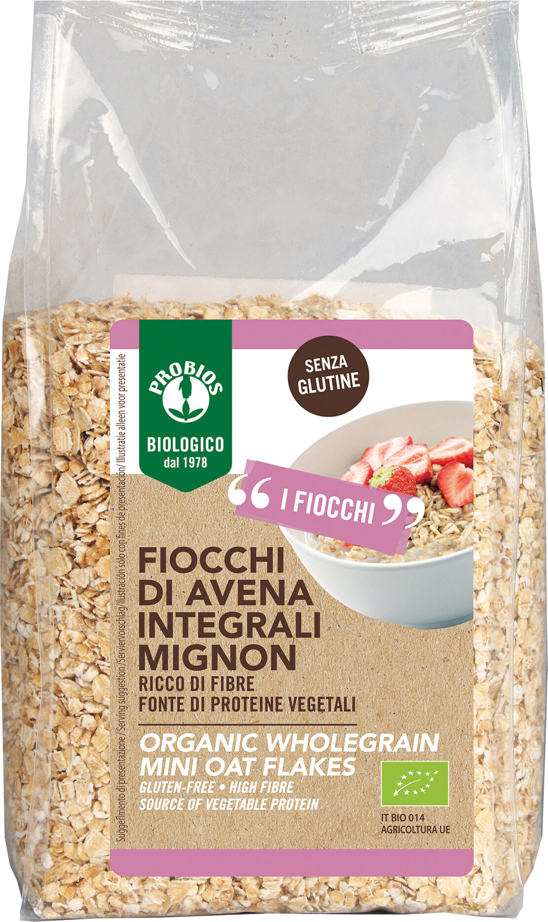 PROBIOS fiocchi avena integrali mignon 400 g