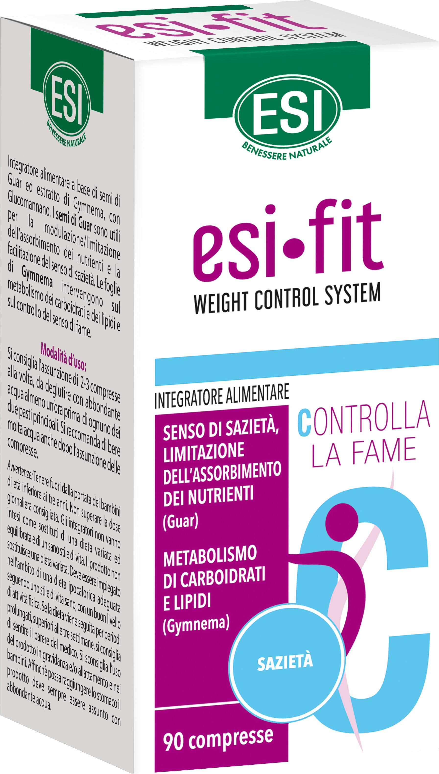 ESI fit controlla sazieta' 90 compresse