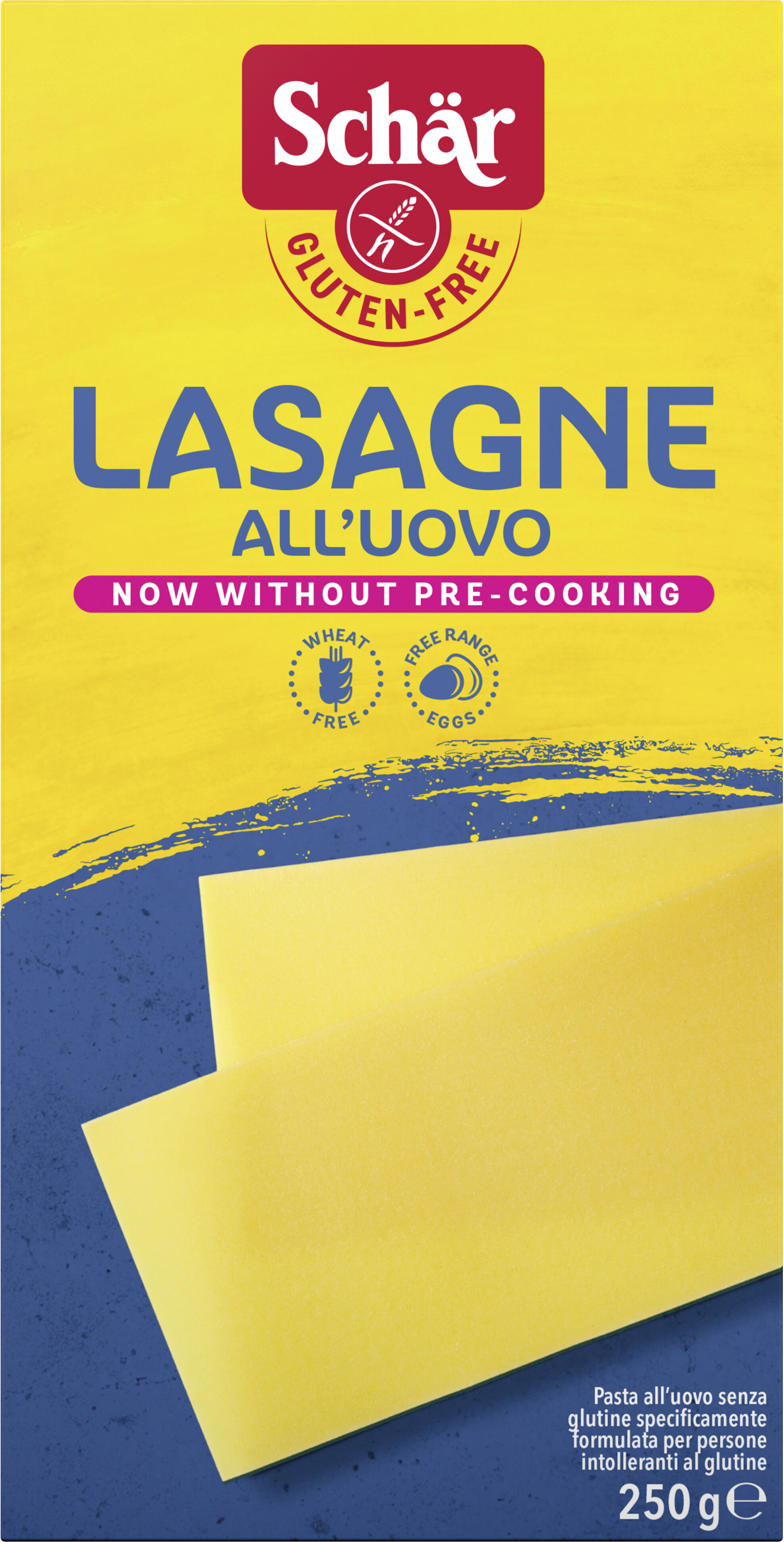 SCHAR pasta lasagne 250 g