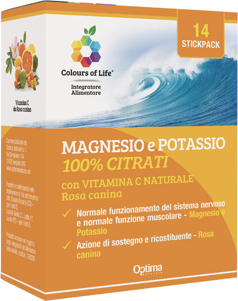 OPTIMA Magnesio potassio vit c 14 stick