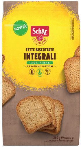 SCHAR fette biscottate integrali 260 g