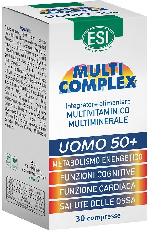 ESI multicomplex uomo 50+ 30 compresse