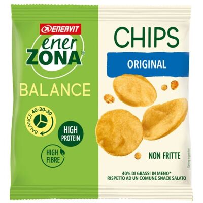 Enervit Enerzona Chips 40-30-30 Snack di Soia Gusto Classico 1 Mini-pack Enervit Enerzona Chips 40-30-30 Snack di Soia Gusto Classico 1 Mini-pack