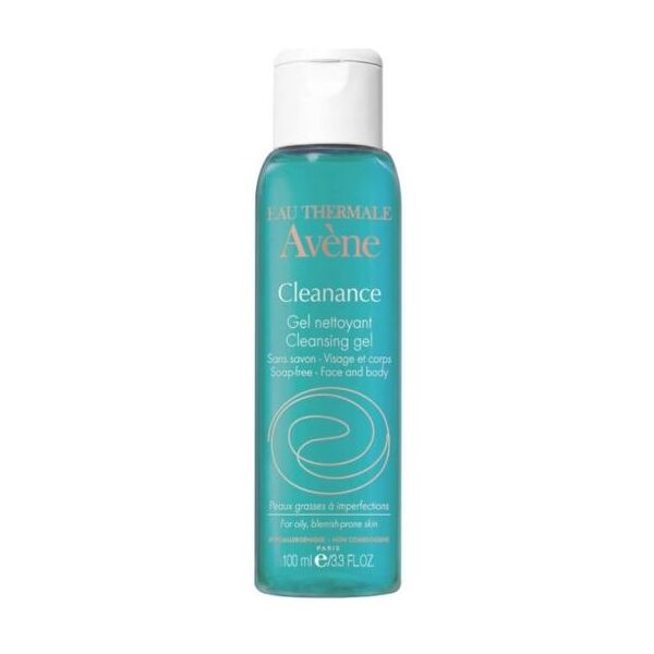 avene avène cleanance gel detergente 100ml: pulizia delicata per pelli grasse.