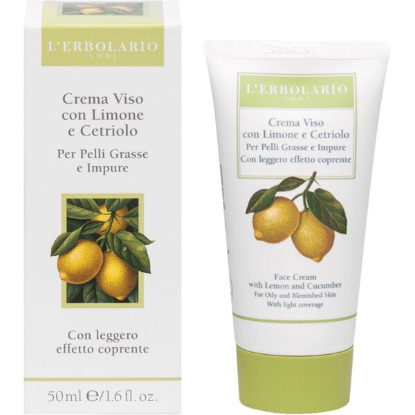 l'erbolario crema limone cetriolo 50 ml