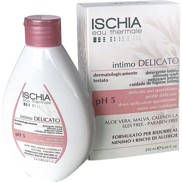 progre' srl ischia eau thermale detergente intimo delicato ph 5 250 ml