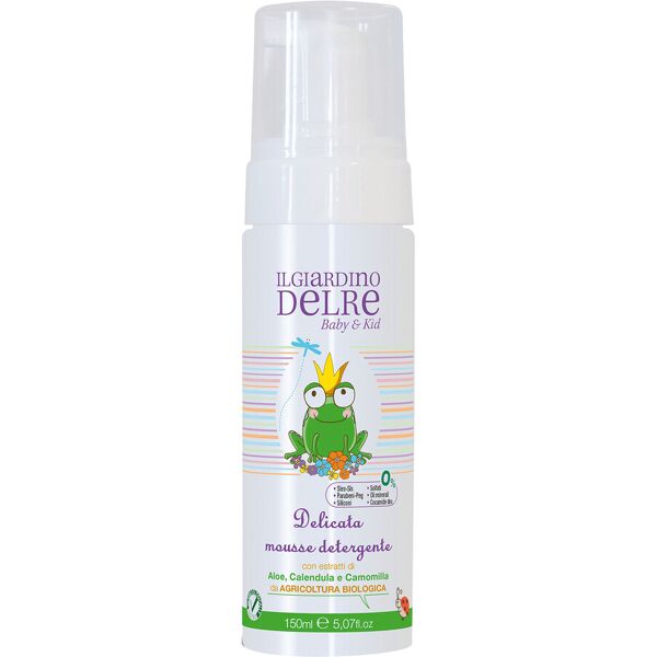 pharmactive srl il giardino del re mousse detergente 150 ml