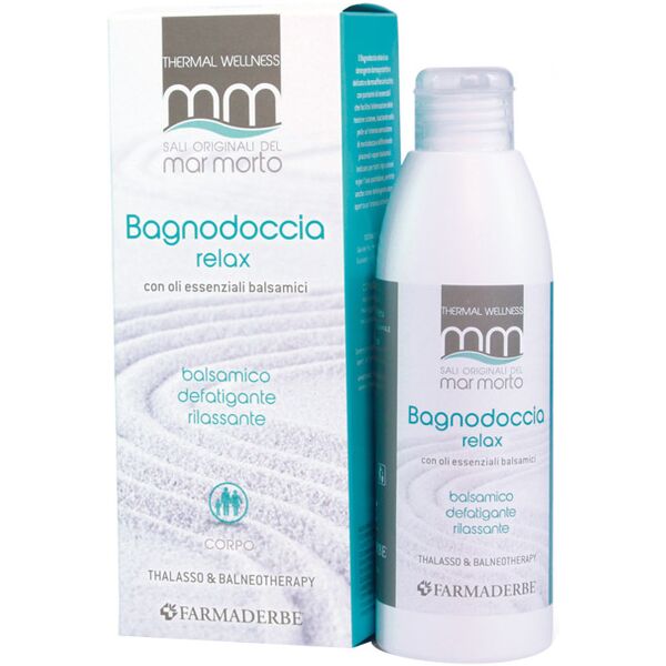 farmaderbe sali originali mar morto bagnodoccia relax 200 ml