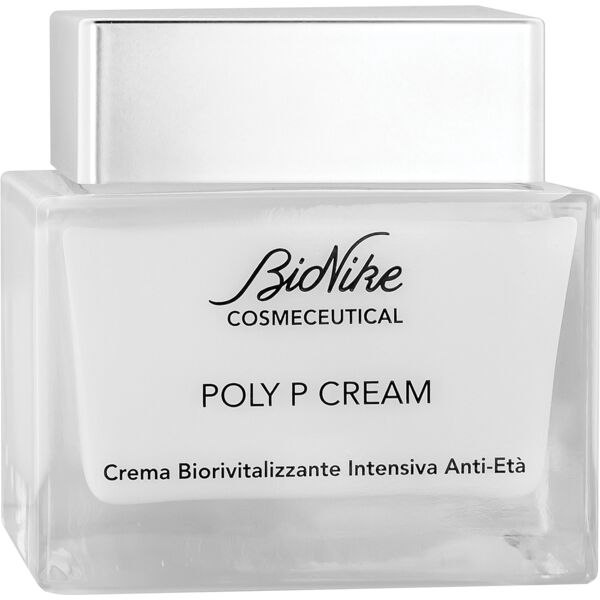 bionike cosmeceutical poly p cream crema biorivitalizzante intensiva anti-eta' 50 ml