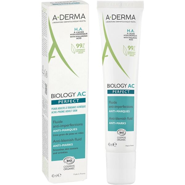 a-derma aderma biology ac perfect fluido anti imperfezioni 40 ml