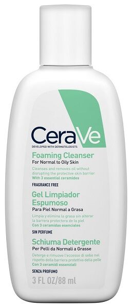 cerave cve schiuma det.viso 88ml