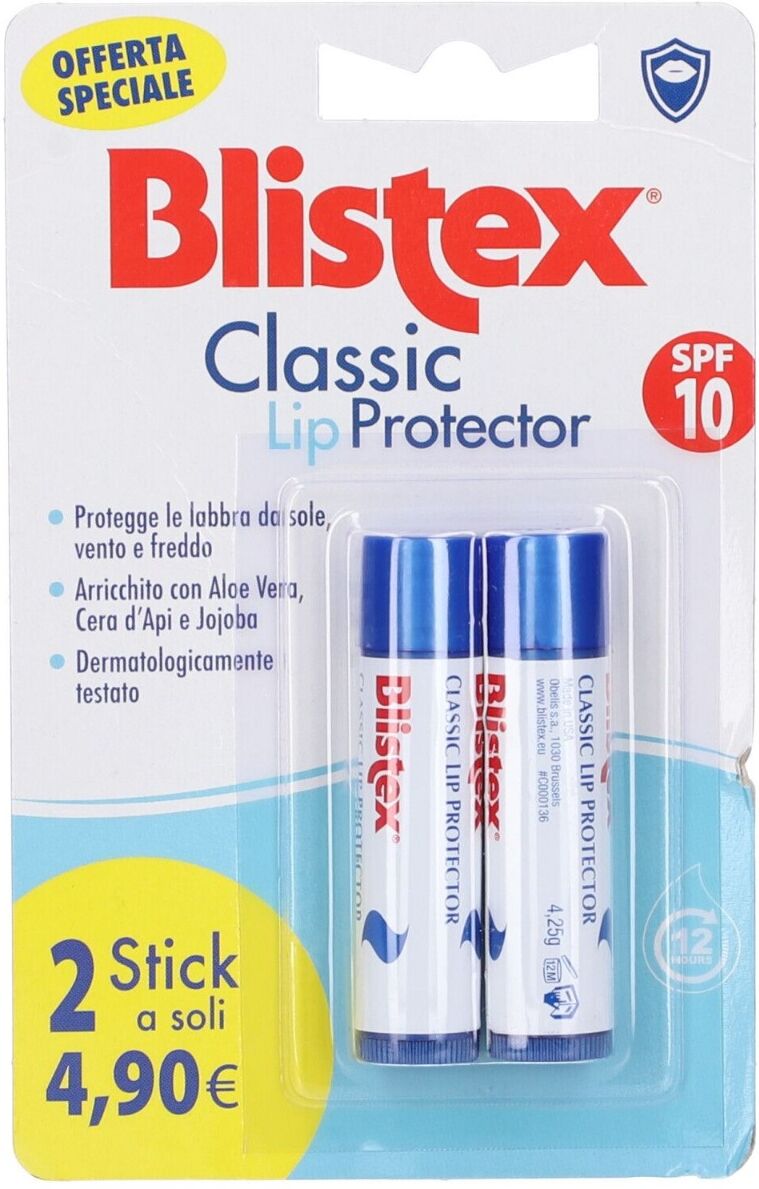 blistex classic lip protector balsamo labbra 2 stick