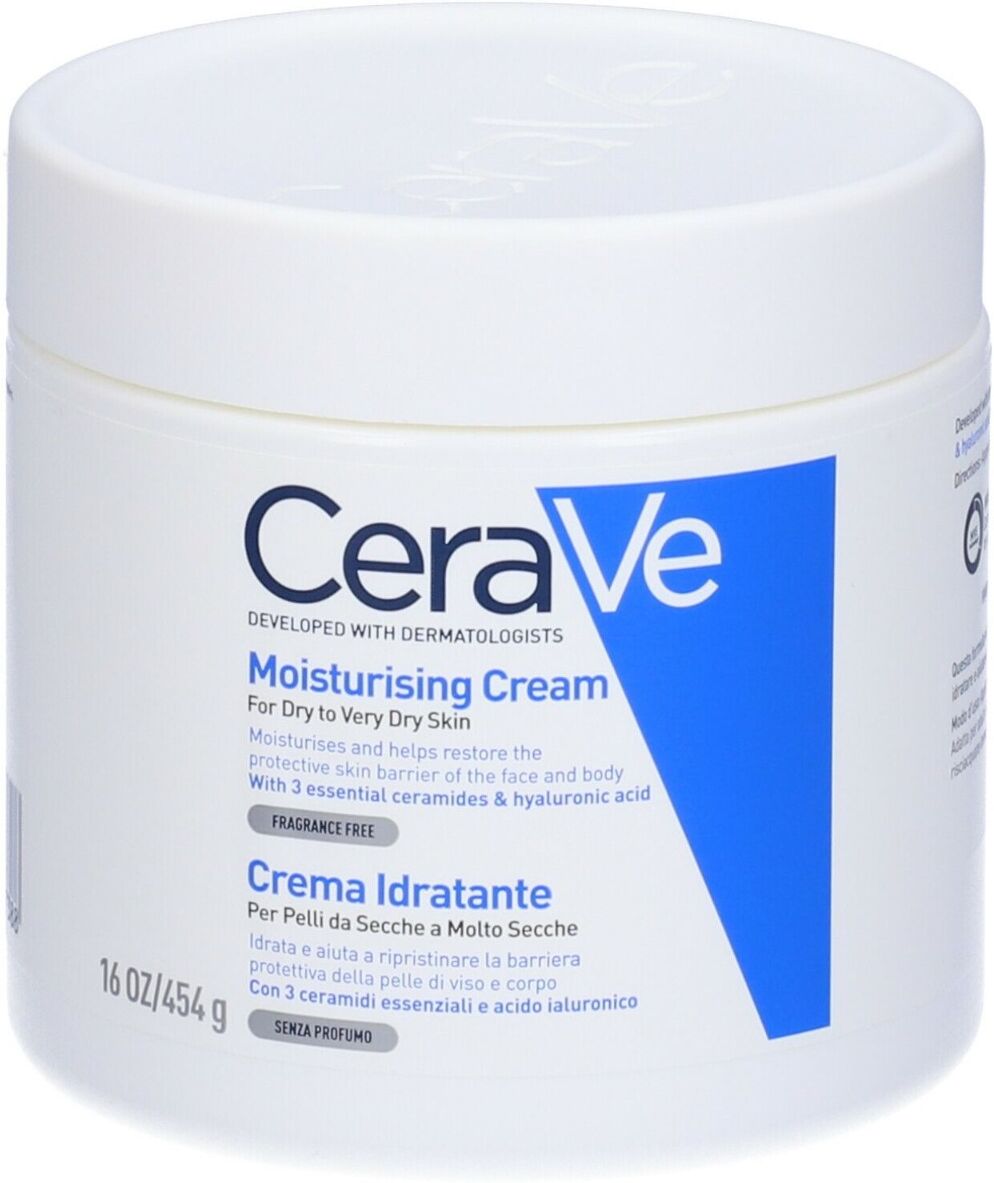 cerave crema corpo idratante pelle molto secca 454 g